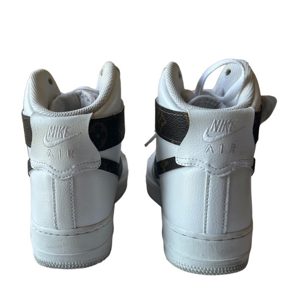 ONEtwelves Classic Brown HIGH Custom AF1 Size 7 - Picture 6 of 9